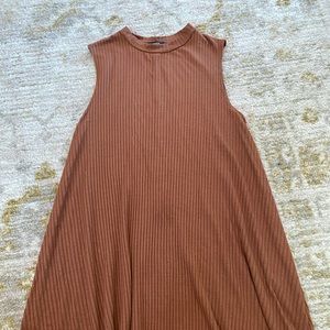 Brown forever 21 dress